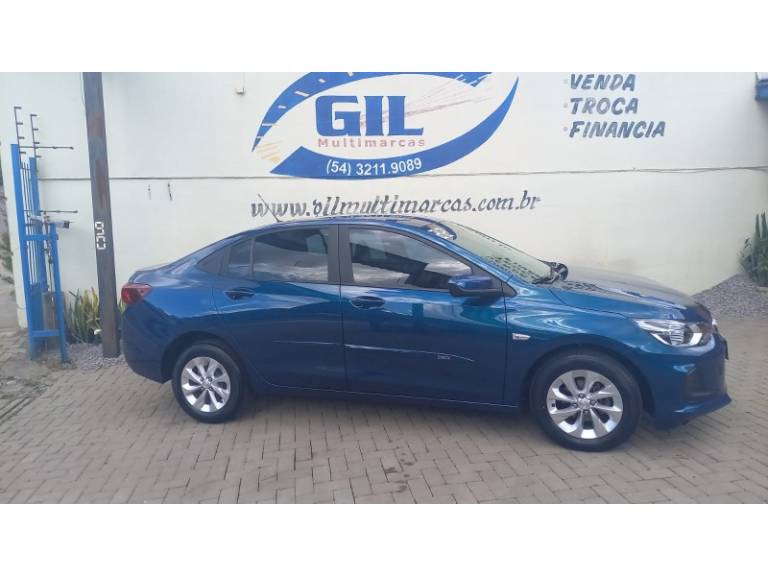 CHEVROLET - ONIX - 2021/2022 - Azul - R$ 78.900,00