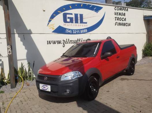 FIAT - STRADA - 2015/2016 - Vermelha - R$ 49.900,00