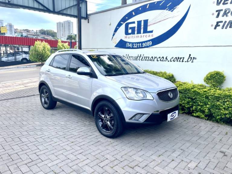 SSANGYONG - KORANDO - 2012/2012 - Prata - R$ 49.000,00