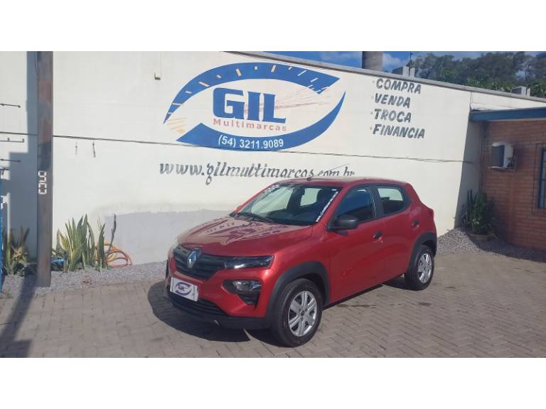 RENAULT - KWID - 2022/2023 - Vermelha - R$ 49.900,00